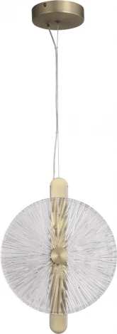 Подвесной светильник ST Luce Wasi SL6141.303.01 бронза/прозрачный LED 1*11W 4000K (220V, на тросе, круглые)