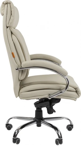Компьютерное кресло CHAIRMAN CH423 эко (Металл,Экокожа/Светло-бежевый)