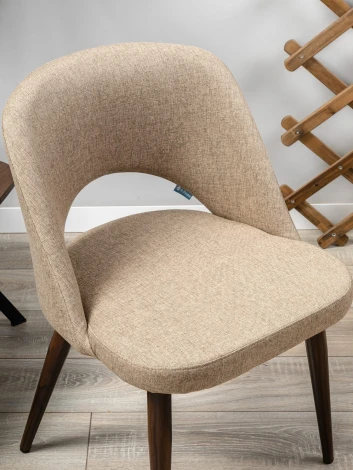 Стул R-Home Lars Сканди Браун/Тёмный Орех