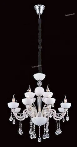 Crystal Lux Luccila SP8+4 WHITE