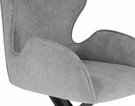 Обеденный стул  Woodville (Металл,Ткань/Черный) арт.615181