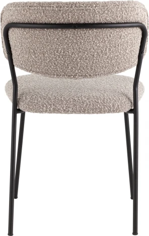 Стул Stool Group Кэрол без подлокотников букле серый