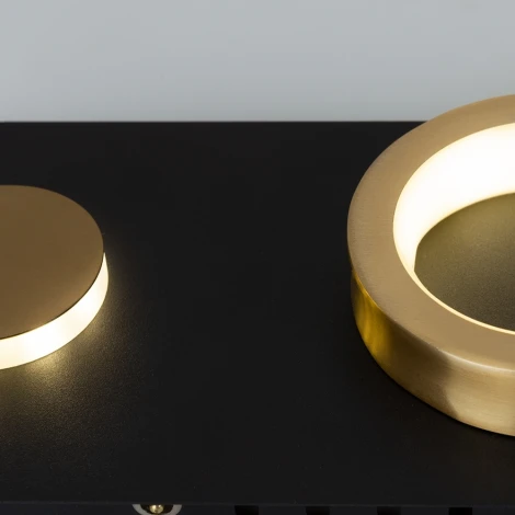 Настенный светильник Lucas A2602AP-10BK Arte Lamp (LED, 220V, выключатель)