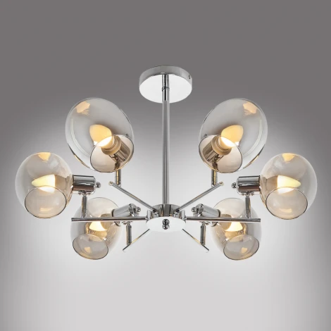 Потолочная люстра на штанге MyFar Diana MR1641-6C (220V)