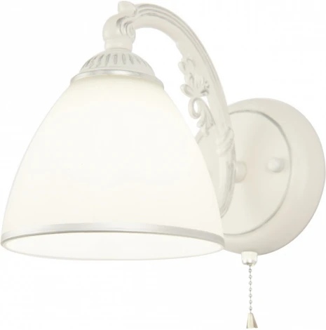 Бра с выключателем Arte Milano AM341837 341837/1W WT+SL (220V)