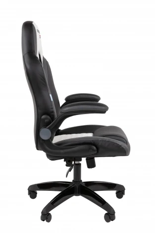 Офисное кресло Chairman Game 15 Россия экокожа черный/серый/белый