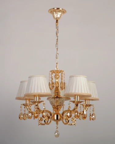 Подвесная люстра Abrasax Sylvia L.8110-5GO (220V, на цепи)