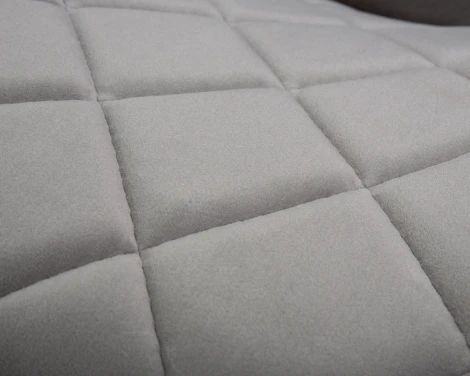 Стул обеденный ROBERT (черные матовые ножки, велюр V108-81 Серый)