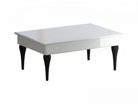 Стол журнальный Cloud ОГОГО 698079 (белый, черный)