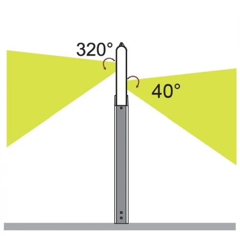 Наземный светильник Oasis Light W6146S-2-616 S