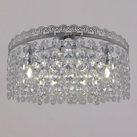Потолочная люстра хрустальная Reluce 90330-0.3-08 CR (220V)