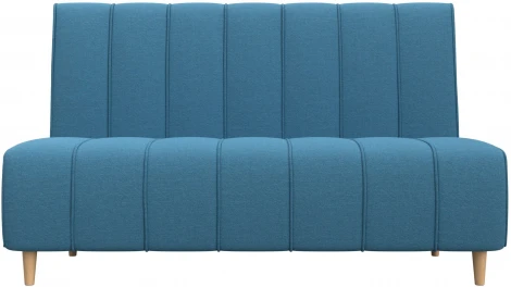 Диван кухонный прямой Ральф (Голубой/Рогожка) Лига Диванов арт.123896