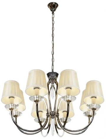 Подвесная люстра iLamp Charm P2508-8 nic (220V, на цепи)