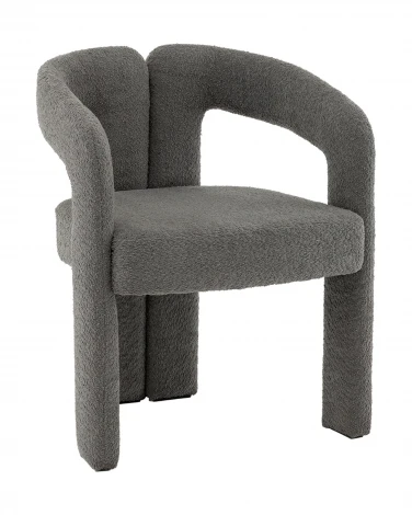 Стул Болинджер букле темно-серый Stool Group арт.УТ000041355