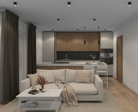 Накладной точечный светильник Denkirs DK4016 DK4013-BK (LED, 220V, круглые)