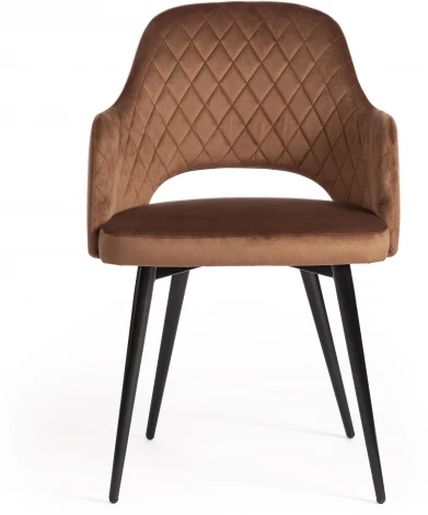 Обеденный стул Tetchair VALKYRIA (Ткань,Металл/Коричневый)