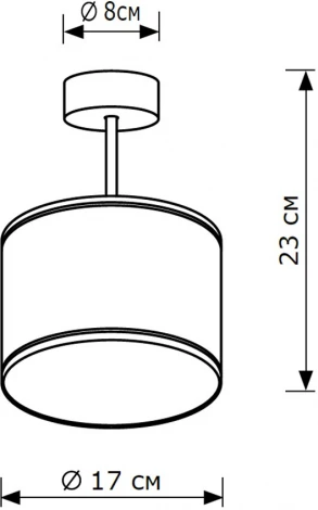 Потолочная люстра на штанге Lighthall Blaze LH012072 (220V, круглые)