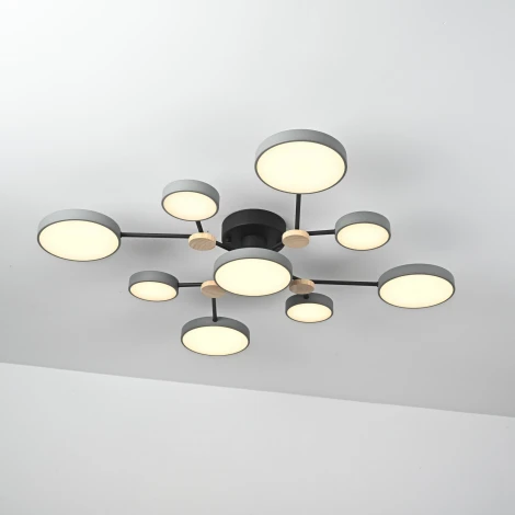 Потолочная люстра с пультом на штанге LED Lu Carte LC-11-1718