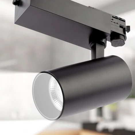 Трековый светильник ЭРА SТR-30-36-30K-B30 (LED, 220V, круглые, IP40)