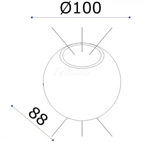 Donolux DL18442 DL18442/12 Black R Dim