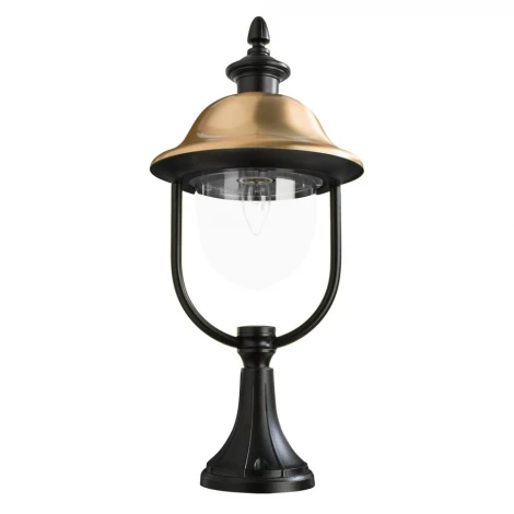 Наземный фонарь Arte Lamp Barcelona A1484FN-1BK