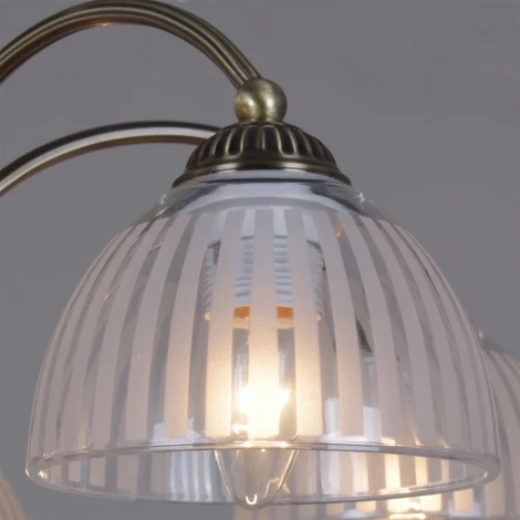 Потолочная люстра на штанге ILLUMICO IL0564-8CSQ-25AB ELITE