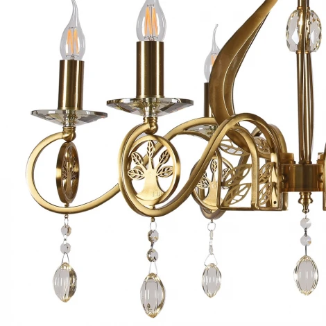 Подвесная люстра Lumien Hall Auerel 2031/6H-BRGD-CGN
