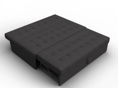 Диван прямой Лига-107 (160) (ЛДСП,Брус,Фанера,Замша/Коричневый) Лига Диванов 134938