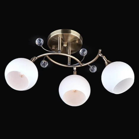 Потолочная люстра Eurosvet 9604 9604/3 античная бронза