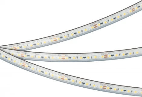 Светодиодная лента герметичная IC-PS-A120-10mm 24V Warm3000 (9.6 W/m, IP67, 2835, 10m) (Arlight, стабилизированная) 050633