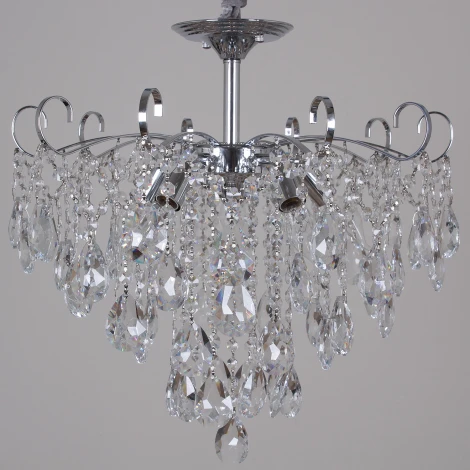Подвесная люстра хрустальная Reluce 66760-0.4-800 MX CH