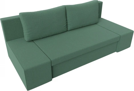 Диван прямой Сан Марко (Зеленый/Рогожка) Лига Диванов арт.121580
