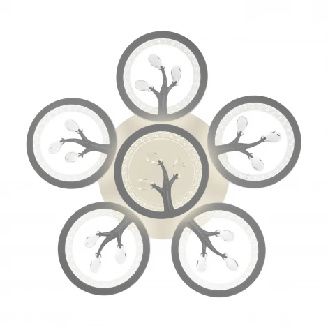 Потолочная люстра светодиодная с пультом Freya Bodge FR10017CL-L92W