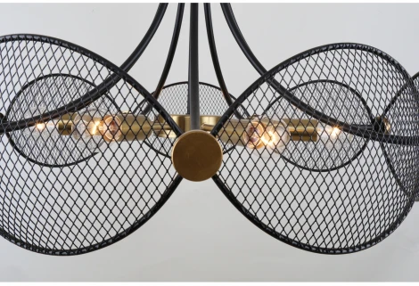 Потолочная люстра на штанге F-Promo Secure 4084-7P (220V, круглые)