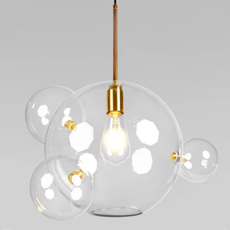 Подвесной светильник Loft It Bolle 2034-P4 (220V, на проводе, шарики, молекулы)