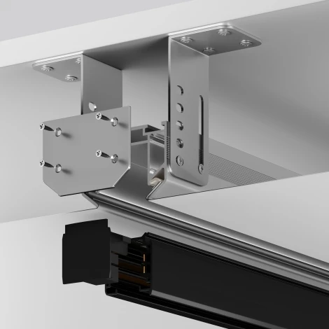 Заглушка торцевая к профилю 2шт Maytoni Technical Accessories for tracks Trinity TRA005MPEC-S(N)
