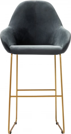 Кресло Бар. Kent Diag grey/Линк золото R-Home арт.410219131h_Diaggrey_золото_БАР