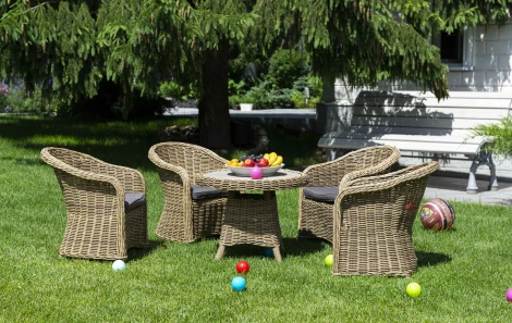 "Тильда" обеденная группа детская плетеная 4SIS арт.УТ-00000385