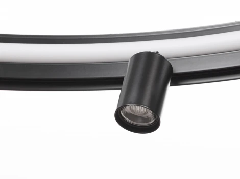 Подвесной светодиодный светильник со спотами MyFar James MR2201-1PL (на тросе, круглые, IP40)