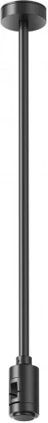 Крепление потолочное Medium одинарное 360мм Flarity черный Maytoni Accessories for tracks Flarity TRA158С-SL1-B (24V)