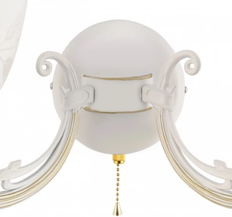 Бра с выключателем Arte Milano AM343659 343659/2W WT+G (220V)