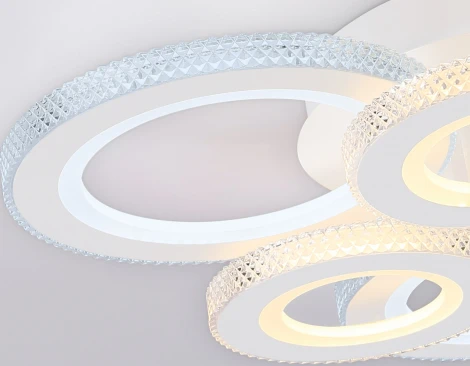 Потолочная люстра светодиодная с пультом Ambrella Original FA8872 (регулировка яркости, 220V, кольцо)