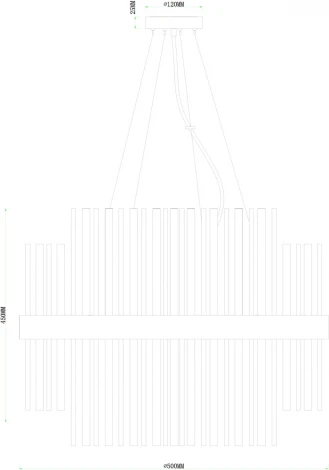 Подвесная люстра Arte Lamp Montreal A1034SP-12CC (220V, хрусталь, на тросе, круглые)
