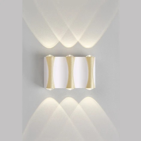 Настенный светильник светодиодный Crystal Lux CLT 022W3 WH-GO 4000K (220V, IP65)