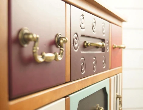 Комод Gouache Birch 8 ящиков