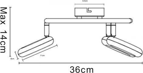 Спот Arte Lamp Ciambella A8972PL-3CC