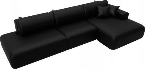 Диван угловой Лига-036 НПБ Модерн Лонг правый угол Лига Диванов (Экокожа) арт.127752