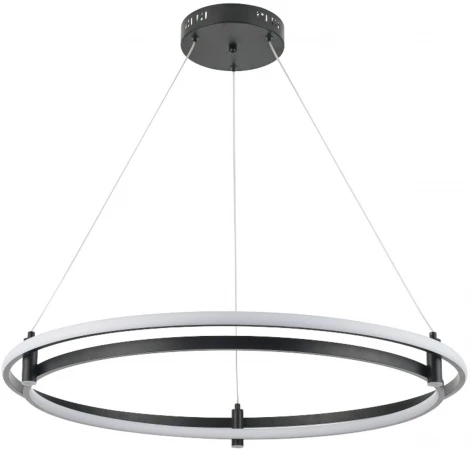 Подвесной светильник DeMarkt Ральф 675014802 (LED, 220V, пульт управления, на тросе)