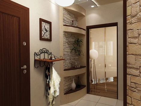 Полка Грация 669 черный/орех Sheffilton 6179866301