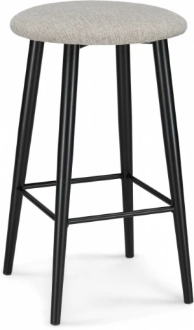 Барный стул Woodville Гангток олива / черный матовый